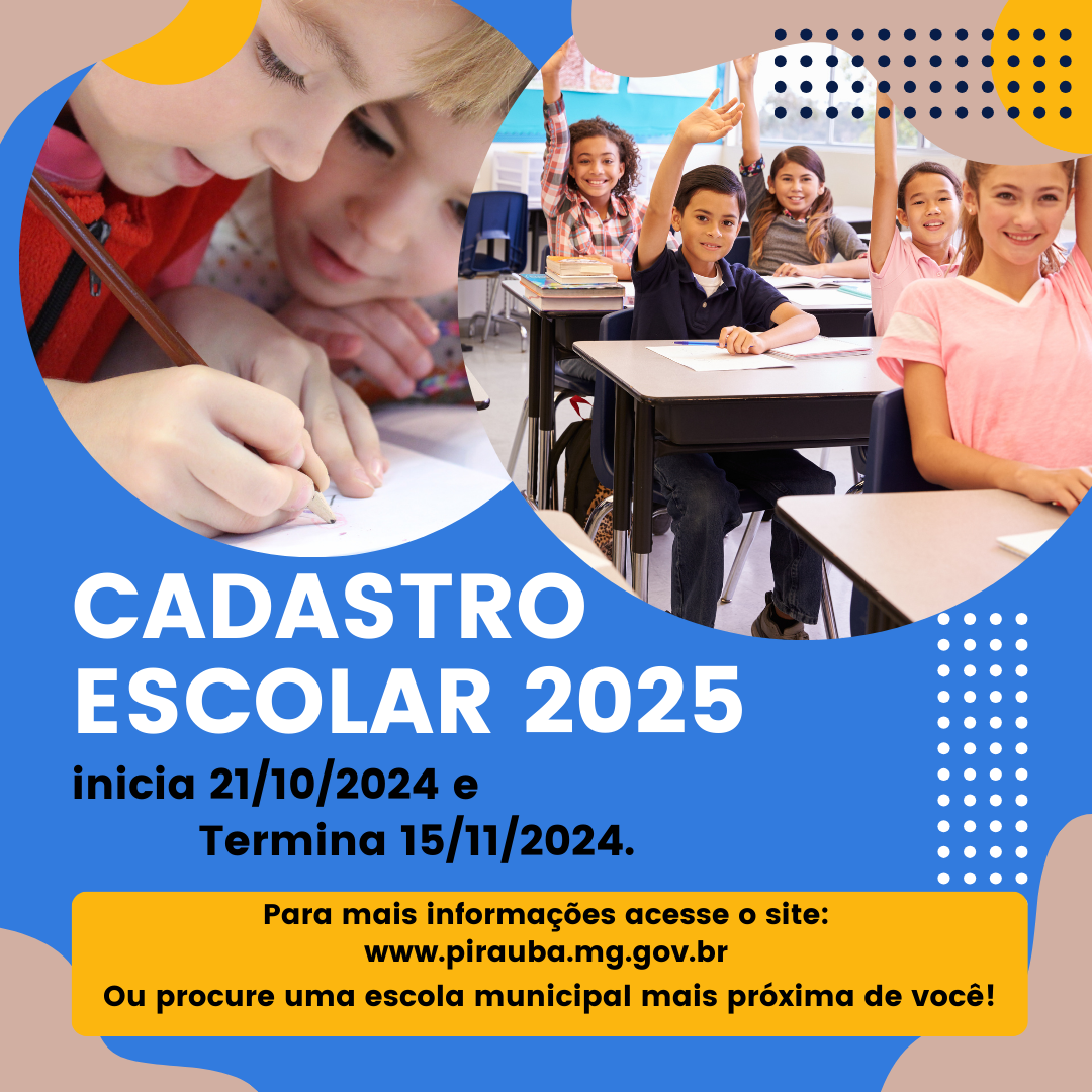 Cadastro Escolar 2025